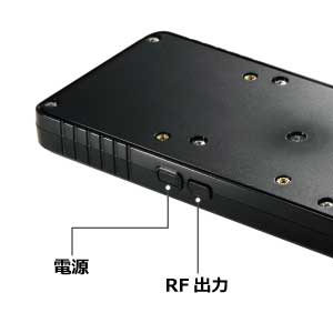 シンプルな機能で簡単操作